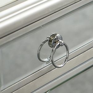 Unique Modern Design <b>Mirrored</b> Desk <b>Console</b> Table for Bedroom Vanity or Makeup Vanity Home Decorative <b>Console</b> Table - Product Image 5