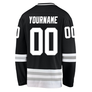 Maillot de hockey sur glace de qualité supérieure, impression par sublimation, usine de fabrication de maillots de hockey sur glace personnalisés, fabricant de vêtements de sport, vente en gros - Product Image 2