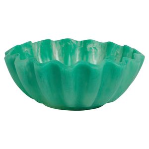 Cuenco Venus de Resina Hecho a Mano de Lujo para Decoración del Hogar |   Frutero Decorativo Premium |   Moderno con Diseño Acanalado - Product Image 6
