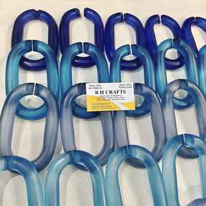 Cadena de Resina Epoxi Transparente Grande y Colorida, Decoración de Pared para Proyectos Personalizados, Todos los Colores Disponibles - Product Image 2