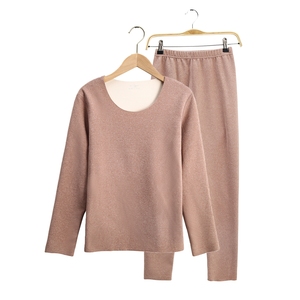 Wholesale Comfortable Women's Long Johns Warm Crew Neck <b>Thermal</b> <b>Underwear</b> with Long Sleeves Breathable and Seamless for <b>Ladies</b> - Product Image 5