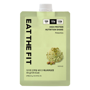 [DAYBYME] Batido de Proteínas Eat the Fit Sabor Pistacho, Paquete para 1 Semana (40g*7uds) Batido de Proteínas en Polvo con Sabor a Granos Tostados - Product Image 1