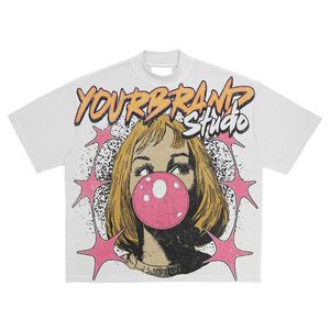 เสื้อยืดผู้ชายไซส์ใหญ่พิเศษคุณภาพสูง ผ้าฝ้าย 100% สั่งทำได้ พิมพ์ลายวินเทจ เสื้อยืดผ้าฝ้ายออร์แกนิค ขายส่ง - Product Image 2