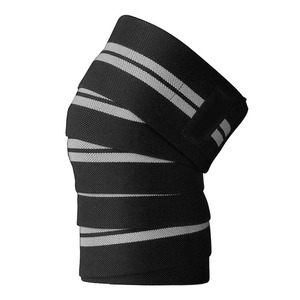 Genouillère unisexe en néoprène respirant avec compression et soutien, protection toutes saisons, fermeture auto-agrippante - Product Image 4