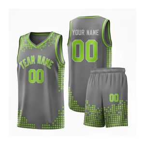 Uniforme de basketball Xeltech pour hommes, durable, respirant, de protection, pour adultes, de haute qualité, design unique, personnalisé, numérique - Product Image 2