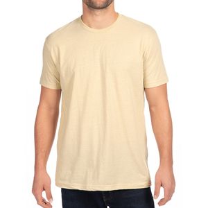 Mens 100% Cotton T Shirt-Short Sleeve Crew Neck Soft Fitted Elastic Tees Fresh Classic 20+ Colors Men's Classic <b>Tshirts</b> - Product Image 3