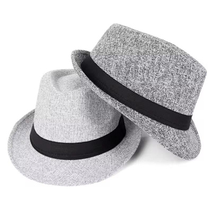 100% Wool Fashion Unisex Wide Brim Gentleman Cap Mexican Weaving Panama <b>Hat</b> <b>Summer</b> Private Label - Product Image 2