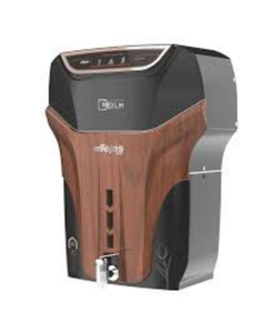 Purificateur d'eau multi-étapes TEJAS PRO BLACK WOODEN RO avec affichage numérique, réservoir de stockage de 13 L, en cuivre, zinc et alcalin - Product Image 1