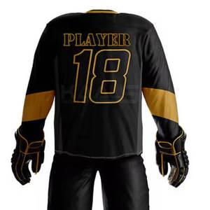 Uniforme de Hockey sobre Hielo Transpirable de Alta Calidad al Mejor Precio al por Mayor para Hombre, Colores y Logotipo Personalizados, Servicio OEM - Product Image 6