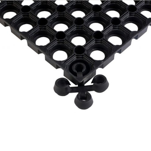 Outdoor Playground Heavy-Duty Rubber Ring Hollow <b>Mat</b> , Anti slip Rubber <b>Grass</b> <b>Protection</b> <b>Mats</b> - Product Image 3