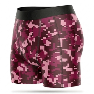 <b>Men</b> <b>Compression</b> <b>Shorts</b> High Elastic Stretch Fabric Quick Dry Moisture Wicking Athletic Running Training Gym Workout Fitness - Product Image 3