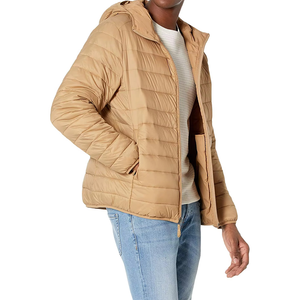 2025 New Arrival Men Warn Winter Shiny Quilted Puffer <b>Jacket</b> Windbreaker <b>Padded</b> Thick <b>Hooded</b> Bubble <b>Padded</b> Puffer <b>Jacket</b> - Product Image 4