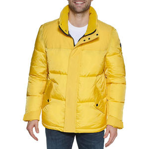 Chaqueta acolchada de invierno personalizada para hombre, chaqueta acolchada de corte cuadrado para hombre de marca privada, abrigo de invierno acolchado para hombre, directo de fábrica - Product Image 5