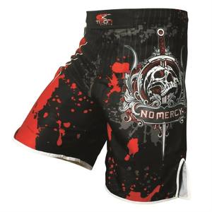 Pantalones cortos MMA para hombre, con estampado, cintura elástica, para entrenamiento en gimnasio, kickboxing, ligeros, de secado rápido, coloridos, para artes marciales mixtas. - Product Image 2