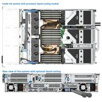 Serveur informatique en rack PowerEdge R760 pour l'hébergement cloud de GPU d'IA, la virtualisation et les performances des centres de données d'entreprise