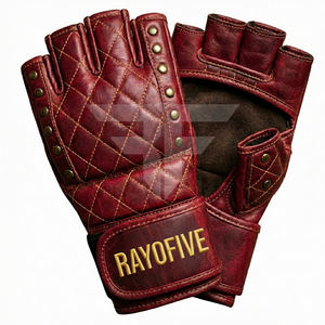 Gants de boxe d'entraînement professionnels en cuir PU, logo personnalisé, gants de compétition personnalisés - Product Image 2