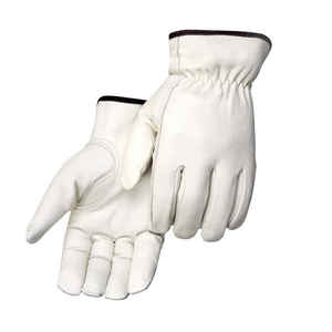 Nouveau produit tendance : Gants de conduite en cuir confortables, prix de gros, pour l'hiver, la construction, le travail et la conduite en extérieur - Product Image 2