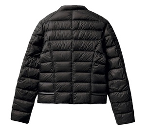 Veste d'hiver matelassée en polyester respirant et léger avec fermeture éclair, vente en gros, vestes matelassées personnalisées pour unisexe pour l'automne - Product Image 5