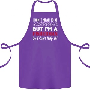 Leaves Printed Cotton Waterproof Apron Women Pinafore Dress for Kitchen Baking <b>Cooking</b> Gardening Coffee Florist Cross Back Apron - Product Image 1