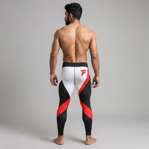 Leggings transpirables para hombre hechos con materiales ligeros que garantizan comodidad, confianza y libertad de movimiento durante los entrenamientos. - Product Image 5