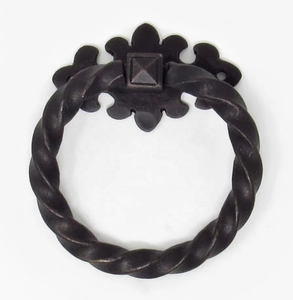 Aldaba de puerta de hierro fundido Vintage de estilo antiguo, accesorio de ventana, diseño moderno para uso en hoteles para dormitorio y cajones de cocina, tocadores - Product Image 1