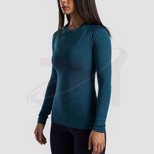 OEM Women Compression Shirt Lightweight Athletic Activewear For Fitness Training And Outdoor Sports - Product Image 4