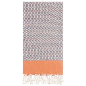 Serviettes de plage personnalisées turques Jacquard sans sable conceptions de logo personnalisables 100% coton Pestemal ensemble de serviettes de bain de luxe de haute qualité - Product Image 1