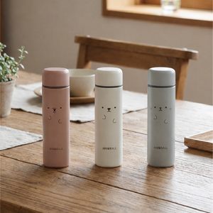 150ml Stainless Steel Vacuum Insulated Kids Water <b>Bottle</b> <b>Mini</b> Cute Animal Character Thermos BPA Free Portable Travel Tumbler - Product Image 5