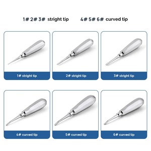 เครื่องมือถอนฟันแบบแมนนวล 1 ชิ้น ทำจากสแตนเลส สำหรับถอนฟันและฟันที่ตรง/ฟันที่โค้ง - Product Image 3