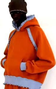 Sudadera con Capucha de Invierno para Hombre de Alta Calidad, Informal, Gruesa, Corte Regular, Impresión de Logotipo Personalizado, Transpirable - Product Image 2