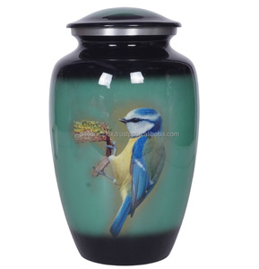 Urna con imagen decorativa de aluminio, urna con imagen elegante, retrato artístico para cenizas, urna con imagen grabada - Product Image 6