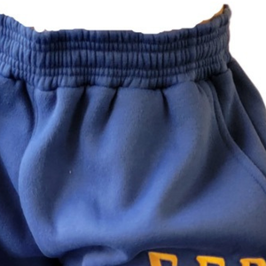Pantalones Deportivos para Mujer, con Logotipo Griego Bordado, Cintura Elástica, Cómodos y Suaves, de Felpa, para Uso Casual - Product Image 5
