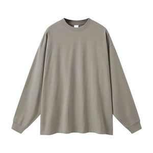 Sudadera de Cuello Redondo para Hombre, Color Verde Oscuro, Manga Larga, Estilo Casual, Poliéster/Algodón, 340g, con Bolsillo - Product Image 4