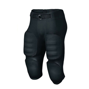 Tenue de football respirante en polyester de haute qualité à manches courtes pour adultes et garçons (maillot et short) - Product Image 3