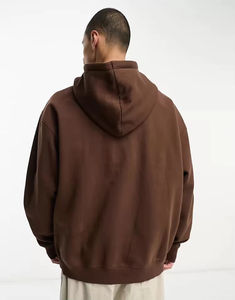 Sudadera con Capucha Premium de Algodón Mezclado Basicscotton, Lavado Ácido, 400 g/m², Sudadera con Capucha 100% Algodón de Alto Gramaje para Invierno - Product Image 2