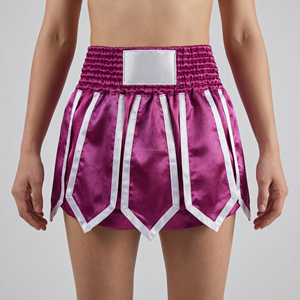 Custom Sublimation Men Muay Thai MMA Shorts Premium Satin <b>Stretch</b> Breathable Quick Dry Lightweight Training Trunks Wholesale - Product Image 2