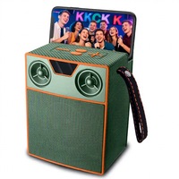 AI-07SUN Enceinte portable solaire avec radio FM, mini-boîte à son, lecture de carte TF et USB, radio d'urgence extérieure, OEM