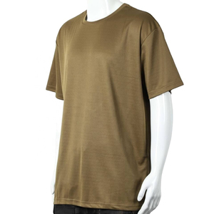 Customized mad Men's 220gsm Thick 100% Cotton Boxy Fit <b>T</b>-<b>Shirt</b> Oversized Drop Shoulder Mock Neck Casual Super <b>Heavy</b> <b>Shirt</b> - Product Image 2