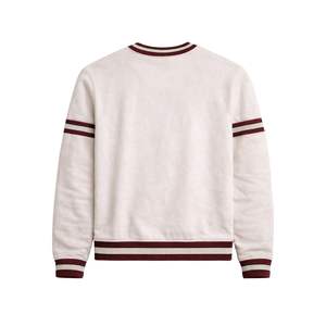 Sudadera de chenilla Kappa Alpha Psi Phi Nu Pi Kream, talla estándar, forro polar premium, cresta bordada con letras griegas, ropa de fraternidad - Product Image 5