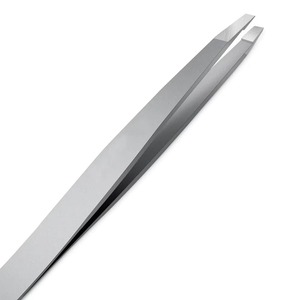Pinza para Cejas con Punta Inclinada de Acero Inoxidable, Depiladora Profesional de Precisión, Herramienta de Maquillaje, Accesorios de Belleza - Product Image 3