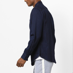 Camisa de Mezclilla para Hombre 2026, Color Personalizado, Alta Venta, Nueva Camisa de Mezclilla Estampada Vintage para Hombre con el Mejor Servicio OEM - Product Image 2