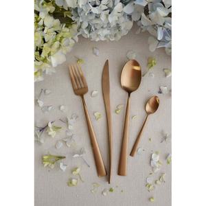 Simplicity Stainless Steel Flatware <b>Set</b> with Long Handle <b>Travel</b> <b>Cutlery</b>-Includes Spoon Knife Fork for Dining - Product Image 4