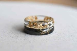 Anillos de Resina Hechos a Mano por Artesanos – Joyería de Moda para Mujer, Ideal para Ocasiones Casuales, Playa y Fiestas, Pedidos al por Mayor - Product Image 2