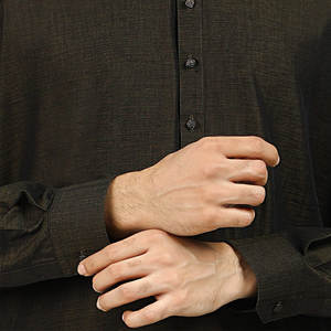 Shalwar Kameez pour hommes, vêtements traditionnels, tissu en coton, design élégant, fabrication sur mesure, vente en gros, usine de mode, Bandhgala - Product Image 5