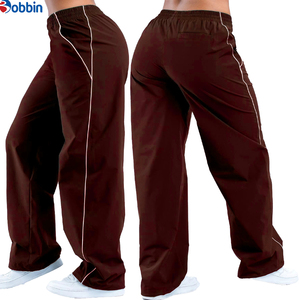 <span class=keywords><strong>Pantaloni</strong></span> da Donna in Offerta, Neri a Gamba Dritta <span class=keywords><strong>con</strong></span> Striscia Laterale Bianca, Abbigliamento Casual, <span class=keywords><strong>Pantaloni</strong></span> a Tutta Lunghezza, Stile Primaverile - Product Image 6