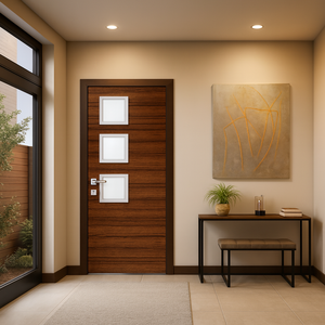 Porte en PVC élégante, imperméable, durable, résistante aux rayures, finition élégante pour les maisons, les appartements, les bureaux, entretien facile, qualité supérieure - Product Image 1