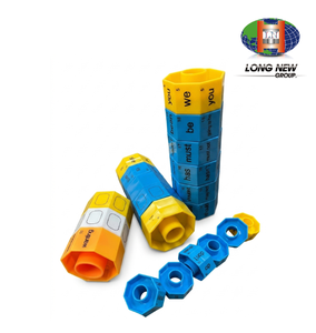 LONGNEW Blocs de mots et de phrases en anglais rotatifs personnalisés |   Jouets éducatifs pour la salle de classe en ABS/PP/PC - Product Image 3