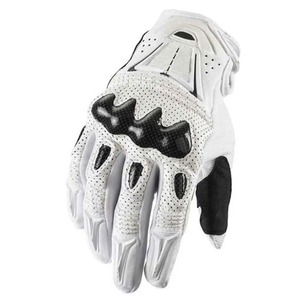 Gants de moto en cuir coupe-vent, gants de course sur route pour moto, gants d'hiver respirants à doigts complets - Product Image 1