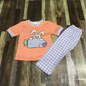 Stampe personalizzate colori OEM pantaloncini da bambina per bambini Set di vestiti di buona qualità nuovo arrivo abbigliamento per le ragazze - Product Image 4