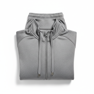Nouvel ensemble de survêtement unisexe respirant à manches longues, col montant, fermeture à cordon, poids moyen, pour le football, de style New Jersey - Product Image 1